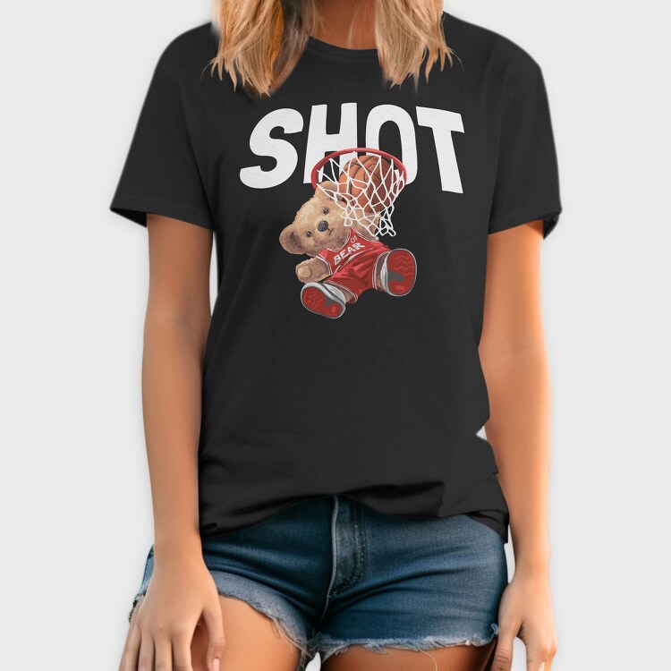 Teddy Bear Slam Dunk, Tricou Barbati (Unisex)