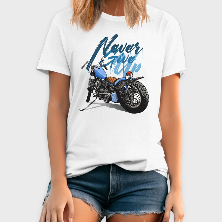 Never Give Up, Tricou Barbati (Unisex)