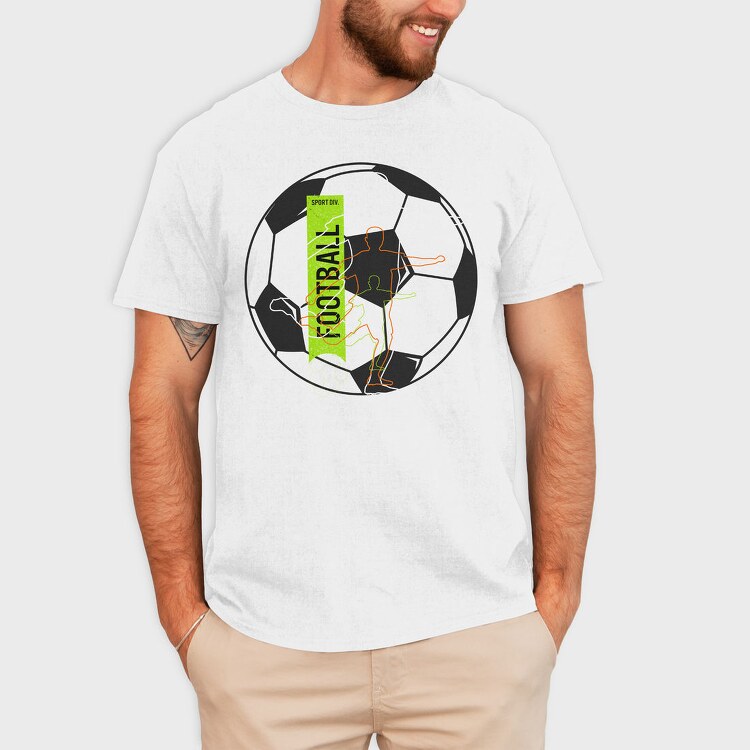 Football Dividers, Tricou Barbati (Unisex)