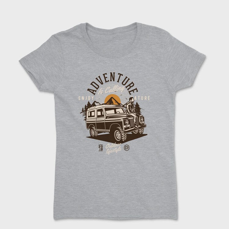 Adenture Offroad Enjoy Nature, Tricou Femei