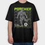 Power Pitcher Fox, Tricou Oversize Barbati (Unisex)