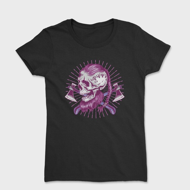 Viking Skull 4, Tricou Femei