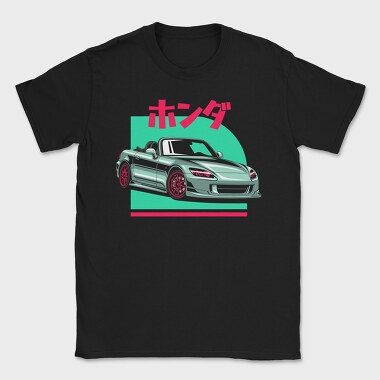 Jdm Silvia Red Japanese Cones, Tricou Barbati (Unisex)