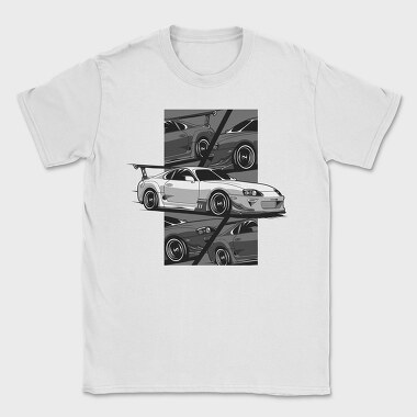 Jdm Supra Fast Stance Garage, Tricou Barbati (Unisex)