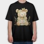 Christmas Bear Ornament, Tricou Oversize Barbati (Unisex)