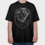 Viking Bear, Tricou Oversize Barbati (Unisex)
