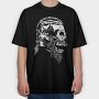 Viking Skull 3, Tricou Oversize Barbati (Unisex)
