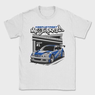 Mustang Blacklist 1 Garage, Tricou Barbati (Unisex)
