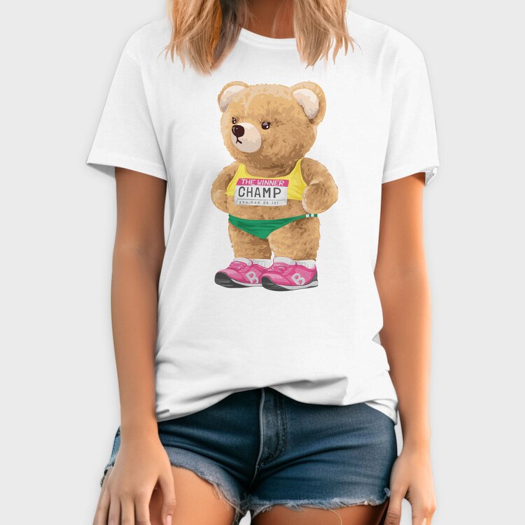 Teddy Champ Motivation, Tricou Barbati (Unisex)