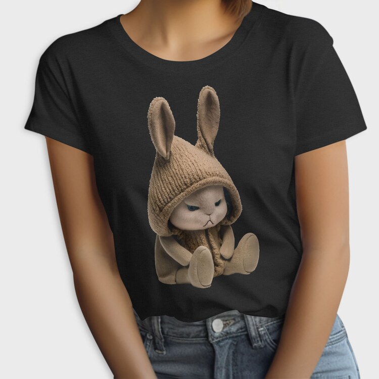 Bunny In Hood, Tricou Femei