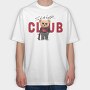 Skater Club Bear, Tricou Oversize Barbati (Unisex)