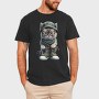 Cat Aviator Chic, Tricou Barbati (Unisex)