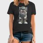 Cat Aviator Chic, Tricou Barbati (Unisex)