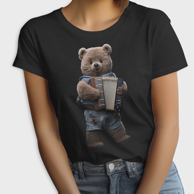 Bear Accordion Blues, Tricou Femei
