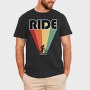Ride The Rainbow, Tricou Barbati (Unisex)