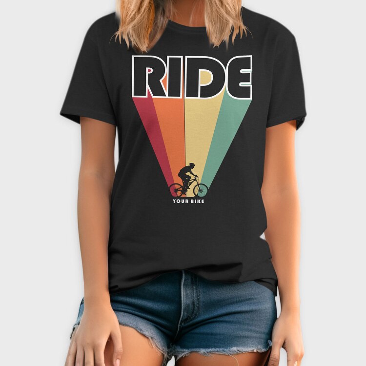 Ride The Rainbow, Tricou Barbati (Unisex)