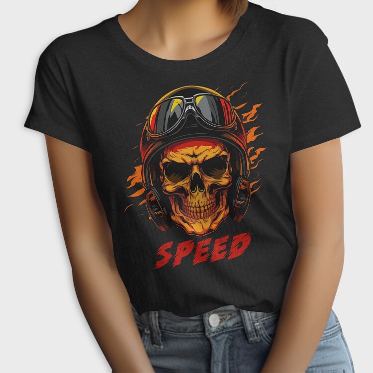 Speed Skull Racer, Tricou Femei
