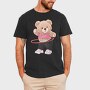 Sporty Bear Hula Hoop, Tricou Barbati (Unisex)