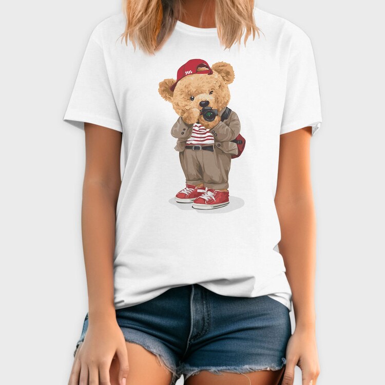 Teddy Photographer, Tricou Barbati (Unisex)