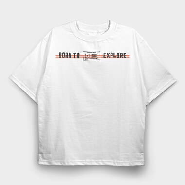 Burn It Out Explore Capture, Tricou Oversize Barbati (Unisex)