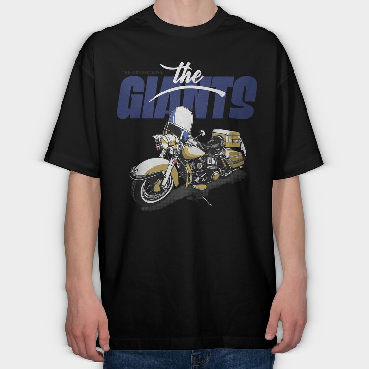 The Adventures Of Giants, Tricou Oversize Barbati (Unisex)