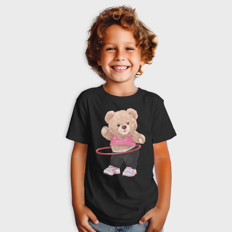 Sporty Bear Hula Hoop, Tricou Copii