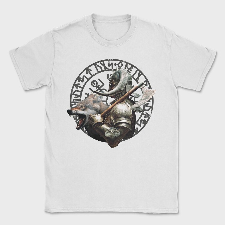 Viking Wolf, Tricou Barbati (Unisex)