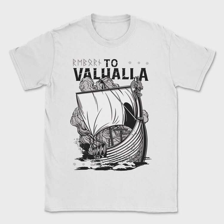 Viking Valhalla, Tricou Barbati (Unisex)