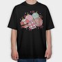 Christmas Balls Sleighs, Tricou Oversize Barbati (Unisex)