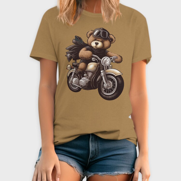 Teddy Rider 1, Tricou Barbati (Unisex)