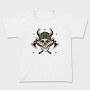Viking Skull Axe, Tricou Copii