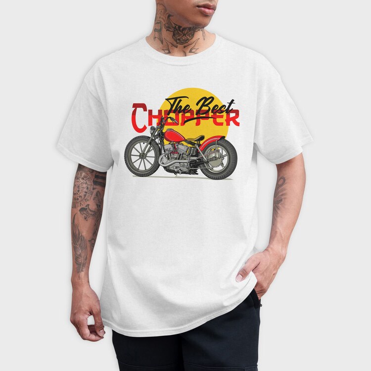 The Best Chopper, Tricou Barbati (Unisex)