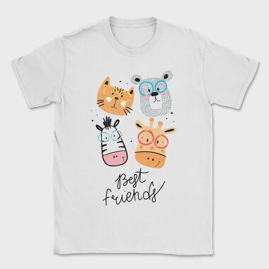 Cat Glasses Night, Tricou Barbati (Unisex)