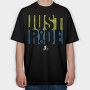 Just Float, Tricou Oversize Barbati (Unisex)