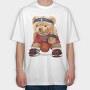 Best Bear 14, Tricou Oversize Barbati (Unisex)