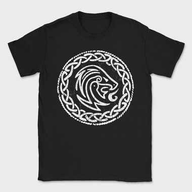 Viking Dragon Monochrome, Tricou Barbati (Unisex)