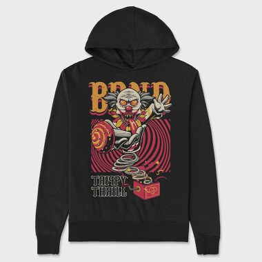Clown Spring Thrill, Hanorac Oversize Barbati (Unisex)