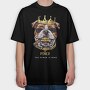 Royal Bulldog Power, Tricou Oversize Barbati (Unisex)