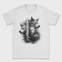 Viking and Wolves, Tricou Barbati (Unisex)