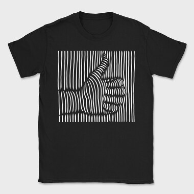 3D Thumbs Up, Tricou Barbati (Unisex)