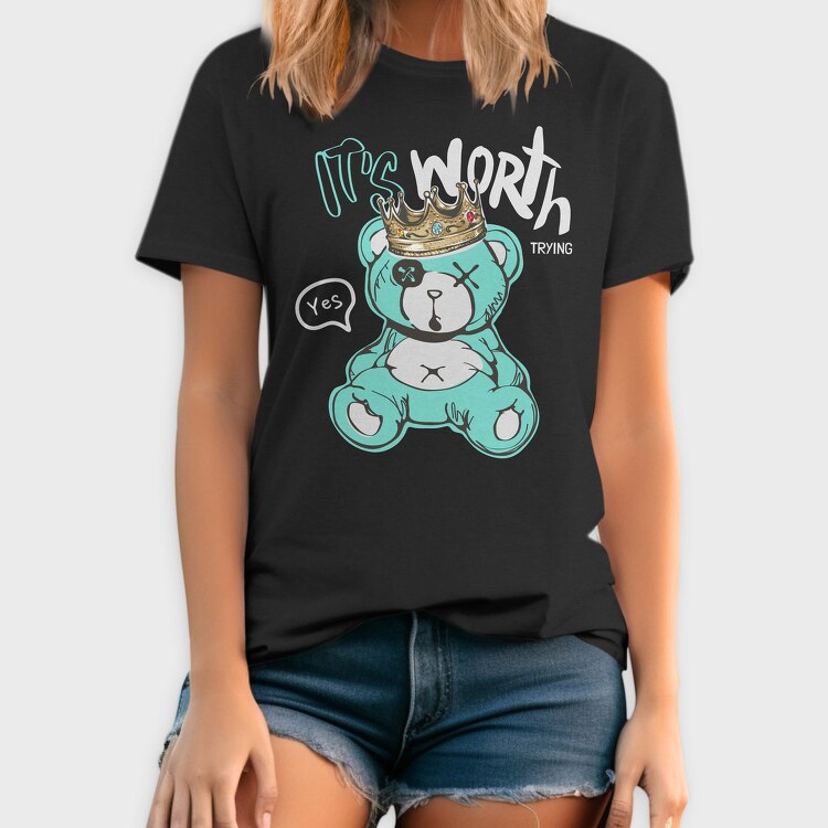 Royal Teddy Yes, Tricou Barbati (Unisex)