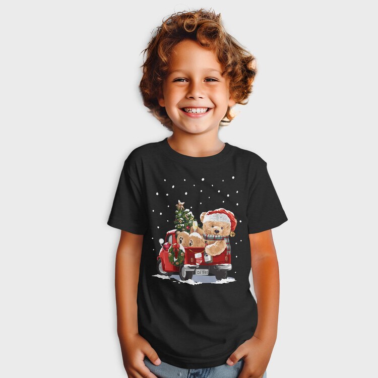 Christmas Bear Truck, Tricou Copii