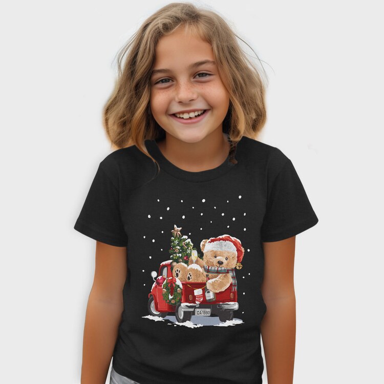 Christmas Bear Truck, Tricou Copii