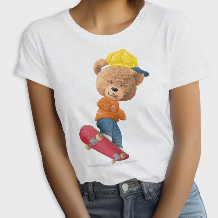 Teddy Skate Cap, Tricou Femei