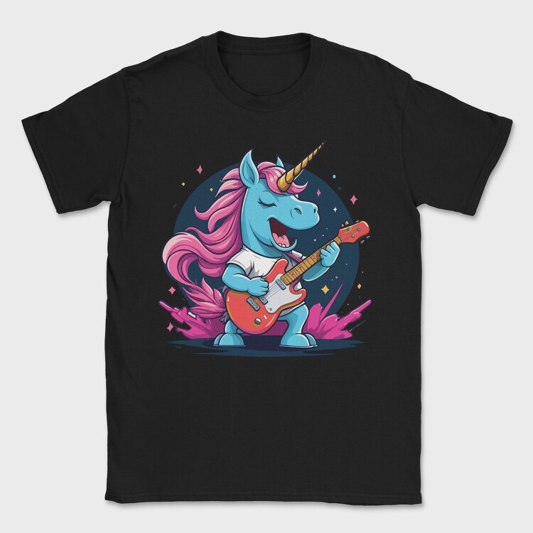 Unicorn Guitar, Tricou Barbati (Unisex)