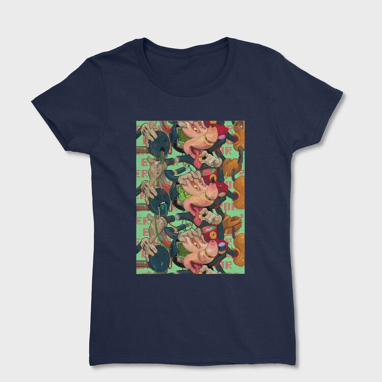 Cyberpunk Chaos, Tricou Femei