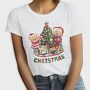 Christmas Teddy Bear 1, Tricou Femei