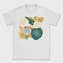 Abstract Carnation Flowers, Tricou Barbati (Unisex)