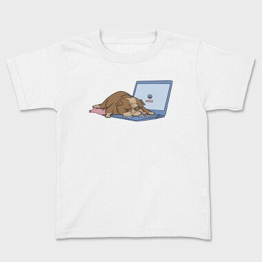 Doggo Laptop Dreams, Tricou Copii
