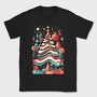 Abstract Christmas Tree Festivity, Tricou Barbati (Unisex)